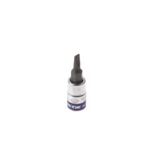 Насадка (бита) торцевая 1/4", Slotted, 4х0,8 мм, L = 37 мм  KING TONY 203204
