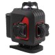 Лазерный уровень RGK PR-4D Red с красным лучом + RGK CG-2 - распорная штанга-штатив