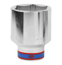 Головка торцевая глубокая шестигранная 3/4", 55 мм KING TONY 623555M Головка торцевая глубокая шестигранная 3/4", 55 мм KING TONY 623555M