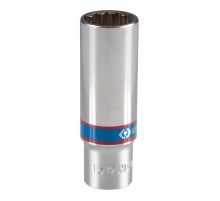 Головка торцевая глубокая двенадцатигранная 3/8", 15 мм KING TONY 323015M