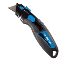 Нож со сменными трапециевидными лезвиями, 19 мм KING TONY 7946-07