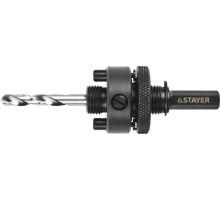 STAYER Procut, 32-152 мм, шестигранный хвостовик, державка для биметаллических коронок (29548)