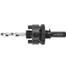 STAYER Procut, 32-152 мм, шестигранный хвостовик, державка для биметаллических коронок (29548)