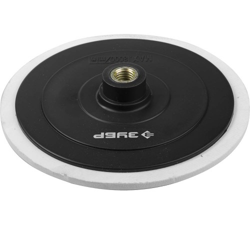 ЗУБР Ø 180 мм, на липучке, тарелка опорная 35785