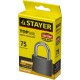 STAYER 75х58х26 мм, металлический корпус, закаленная дужка, замок навесной TOPLock 37160-75