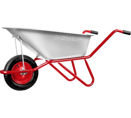 ЗУБР 90 л, 160 кг, тачка садово-строительная одноколесная Т-11 39962