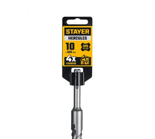 STAYER HERCULES-4Х 10x600 мм, SDS-plus бур (29290-600-10)