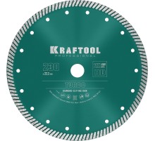 KRAFTOOL Turbo, 230 мм, (22.2 мм, 10 х 2.8 мм), сегментированный алмазный диск (36682-230)
