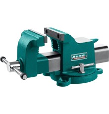 KRAFTOOL STEEL, 100 мм, стальные слесарные тиски (32701-100) KRAFTOOL STEEL, 100 мм, стальные слесарные тиски (32701-100)