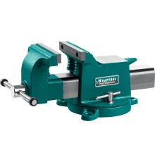 KRAFTOOL STEEL, 125 мм, стальные слесарные тиски (32701-125) KRAFTOOL STEEL, 125 мм, стальные слесарные тиски (32701-125)