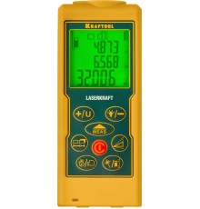 KRAFTOOL Laser-Kraft, 5 см - 70 м, лазерный дальномер (34760)
