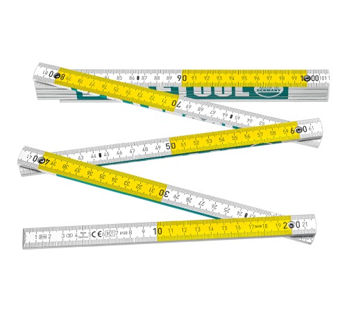 KRAFTOOL PRO-90, 2 м, профессиональный складной деревянный метр (34726)