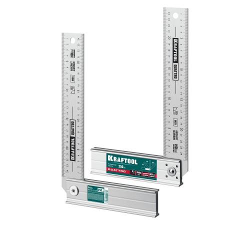 KRAFTOOL QUATTRO, 250 мм, 4 положения, складной столярный угольник (3444) KRAFTOOL QUATTRO, 250 мм, 4 положения, складной столярный угольник (3444)