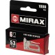 MIRAX скобы тип 53, 6 мм, скобы для степлера тонкие 3153-06