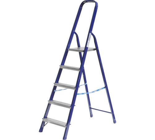 СИБИН число ступеней 5, сталь, максимальная нагрузка 150 кг, лестница-стремянка 38803-05