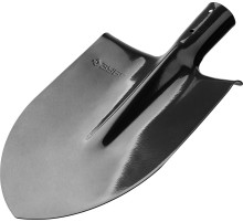 ЗУБР Мастер, 370 х 205 мм, полотно 1.6 мм, закалено, без черенка, тип ЛКО, штыковая лопата (39412)