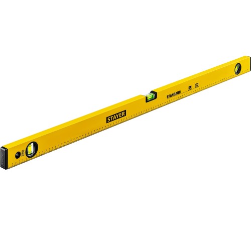 STAYER STANDARD, 1000 мм, с линейкой, уровень (3460-100) STAYER STANDARD, 1000 мм, с линейкой, уровень (3460-100)