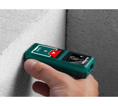 KRAFTOOL дальность 5 см - 40 м, точность 1,5 мм, лазерный дальномер 34763 KRAFTOOL дальность 5 см - 40 м, точность 1,5 мм, лазерный дальномер 34763