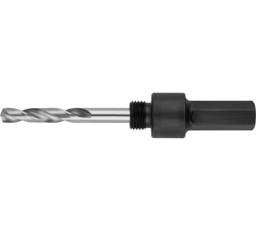 ЗУБР Ø 14-30 мм, шестигранный хвостовик, державка для биметаллических коронок 29533_z01