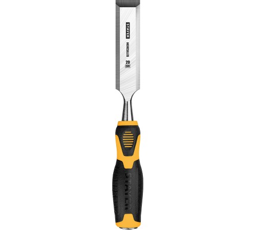 STAYER 20 мм, с двухкомпонентной ручкой, стамеска 18205-20_z01 STAYER 20 мм, с двухкомпонентной ручкой, стамеска 18205-20_z01