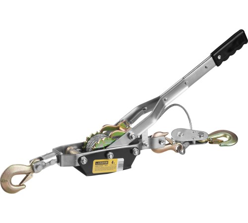 STAYER 4 т, 3 м, лебедка ручная рычажная MAXPull 4310-4 STAYER 4 т, 3 м, лебедка ручная рычажная MAXPull 4310-4