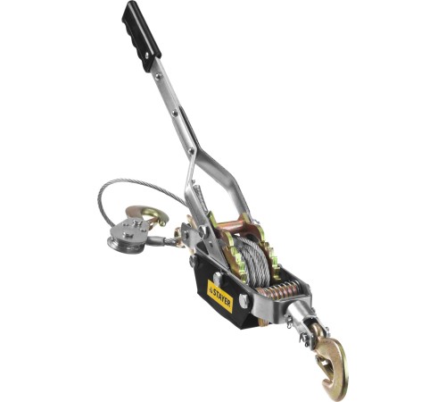 STAYER 4 т, 3 м, лебедка ручная рычажная MAXPull 4310-4 STAYER 4 т, 3 м, лебедка ручная рычажная MAXPull 4310-4