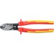KRAFTOOL 210 мм, до 11 мм, кабелерез диэлектрический KS-20V 23333-20V