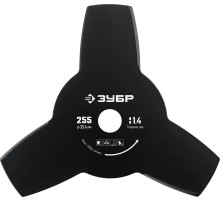 ЗУБР НТ-3, 255 мм, 3T, нож для триммера (71140)