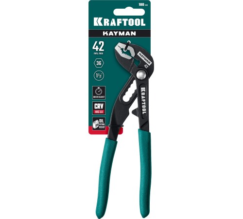 KRAFTOOL KAYMAN, 180 мм, переставные клещи (22353-18) KRAFTOOL KAYMAN, 180 мм, переставные клещи (22353-18)