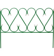 GRINDA РЕНЕССАНС, 50 x 345 см, металлический, стальная труба d 10, 5 секций, декоративный забор (422263) GRINDA РЕНЕССАНС, 50 x 345 см, металлический, стальная труба d 10, 5 секций, декоративный забор (422263)