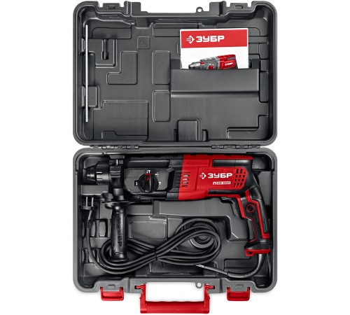 ЗУБР 28 мм, 850 Вт, перфоратор SDS Plus (П-28-850)