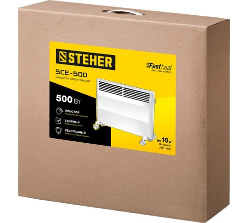 STEHER 0.5 кВт, электрический конвектор SCE-500 STEHER 0.5 кВт, электрический конвектор SCE-500