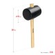 STAYER 1130 г, киянка черная резиновая с деревянной ручкой 20505-100 Master