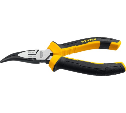 STAYER Hercules, 160 мм, изогнутые тонкогубцы (2203-4-16) STAYER Hercules, 160 мм, изогнутые тонкогубцы (2203-4-16)