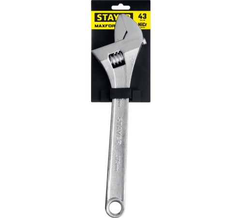 STAYER 375/43 мм, ключ разводной MAX-Force 2725-37