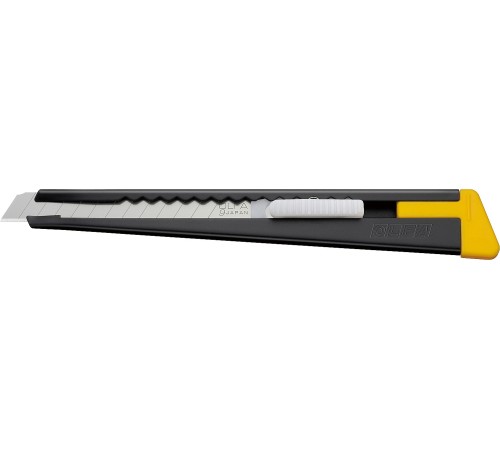 OLFA 9 мм, сегментированное лезвие, автофиксатор, нож OL-180-BLACK