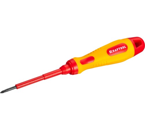 KRAFTOOL PH0х60 мм, отвертка высоковольтная 250084-0-060 KRAFTOOL PH0х60 мм, отвертка высоковольтная 250084-0-060