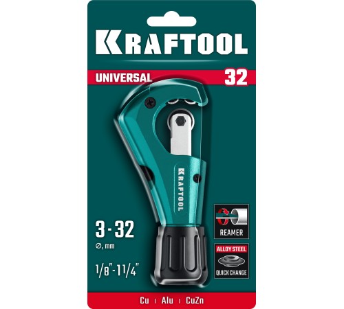 KRAFTOOL Universal-32, 3 - 32 мм, труборез для меди и алюминия (23383) KRAFTOOL Universal-32, 3 - 32 мм, труборез для меди и алюминия (23383)