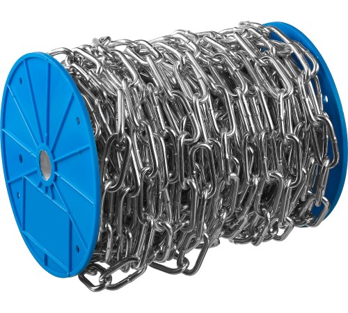 ЗУБР 5 мм, 45 м, цепь длиннозвенная, DIN 763 4-304030-05 Профессионал