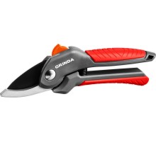 GRINDA G-22, 200 мм, с двухкомпонентными рукоятками, плоскостной секатор (423122) GRINDA G-22, 200 мм, с двухкомпонентными рукоятками, плоскостной секатор (423122)