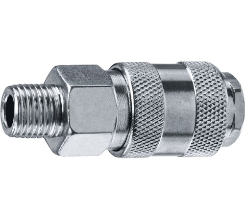 ЗУБР 1/4″M - рапид муфта, переходник, Профессионал (64911-1/4) ЗУБР 1/4″M - рапид муфта, переходник, Профессионал (64911-1/4)