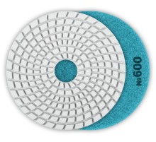ЗУБР 125 мм, №600, мокрое шлифование, алмазный гибкий шлифовальный круг АГШК, Профессионал (29867-600)