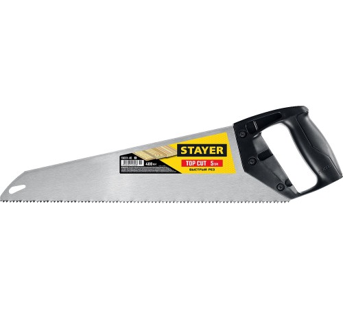 STAYER 5 TPI, 400 мм, ножовка ударопрочная (пила) TopCut 15061-40_z02