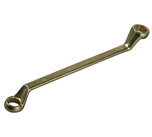 STAYER 25 х 28 мм, изогнутый, накидной гаечный ключ 27130-25-28