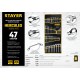 STAYER 47 шт., 6 - 32 мм, набор гаечных ключей универсальный HERCULES 27082-H47