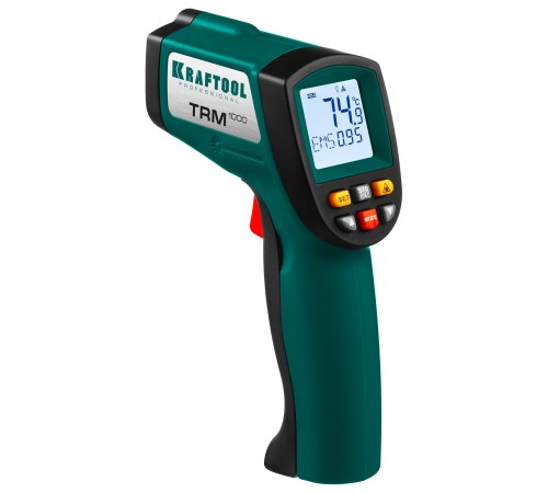 KRAFTOOL -50°С +950°С, пирометр инфракрасный TRM-1000 45703-950 KRAFTOOL -50°С +950°С, пирометр инфракрасный TRM-1000 45703-950
