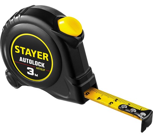 STAYER 3 м х 16 мм, с автостопом рулетка 2-34126-03-16_z02 STAYER 3 м х 16 мм, с автостопом рулетка 2-34126-03-16_z02