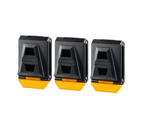 KRAFTOOL KC-3 для системы быстрого крепления FastClip, пластиковые, 3 шт., клипсы (38779) KRAFTOOL KC-3 для системы быстрого крепления FastClip, пластиковые, 3 шт., клипсы (38779)