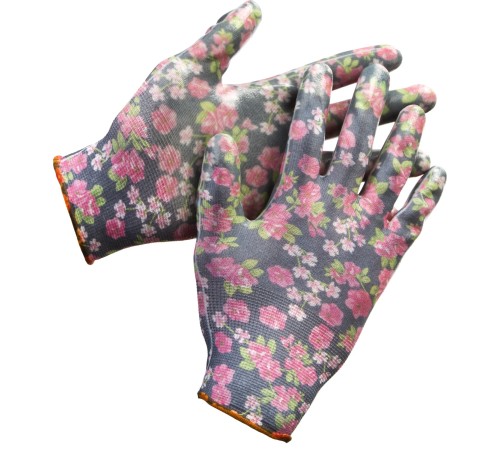 GRINDA S-M, 13 класс, прозрачное нитриловое покрытие, перчатки садовые 11297-S GRINDA S-M, 13 класс, прозрачное нитриловое покрытие, перчатки садовые 11297-S
