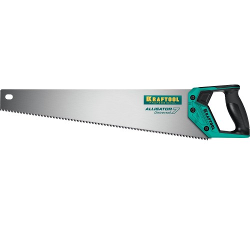 KRAFTOOL 7 TPI, 500 мм, ножовка универсальная Alligator Universal 7 15004-50_z01 KRAFTOOL 7 TPI, 500 мм, ножовка универсальная Alligator Universal 7 15004-50_z01